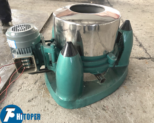 Solid -liquid Separation Stainless Steel Drum Industrial Basket Centrifuge Upper Manual Discharge