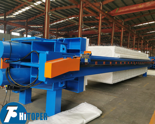 Automatic Industrial Filter Press for Plating and Printing Wastewater with Excellent Cake Discharge
