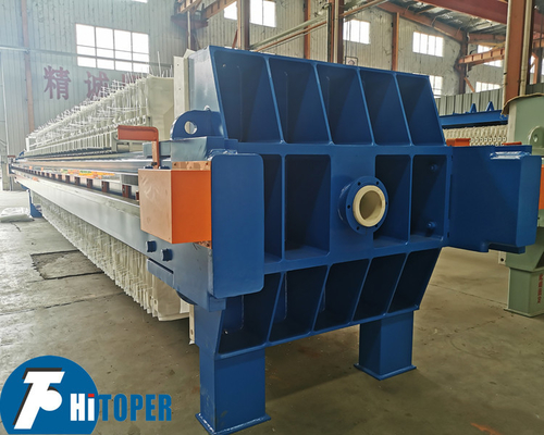 Automatic Industrial Filter Press for Plating and Printing Wastewater with Excellent Cake Discharge