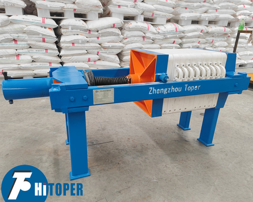 High Pressure Hydraulic Compress Slurry and Sludge Dewatering Industrial Filter Press for Chemical and Food Processing