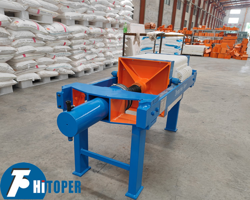 High Pressure Hydraulic Compress Slurry and Sludge Dewatering Industrial Filter Press for Chemical and Food Processing