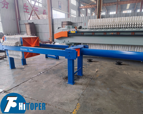 Polypropylene Plate One-Time Automatically Opened Filter Press for Chemical Industry