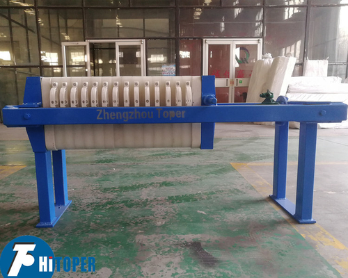 Manual Jack Pressing Chamber Filter Press for Small Scale Wastewater Treatment
