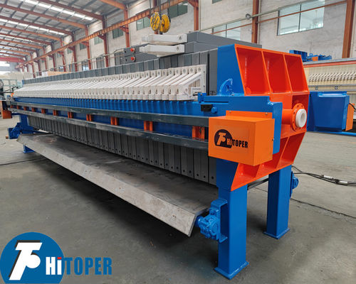 Hydraulic Membrane Filter Press for Mechanical Dewatering with CE Certification and Solid Liquid Separation Technology
