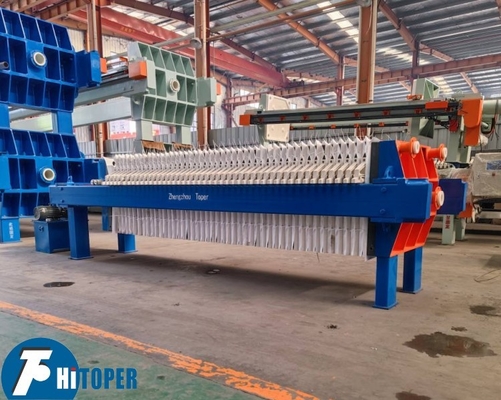 Automatic Hydraulic Compress Diaphragm Plate Membrane Filter Press for Wastewater Treatment
