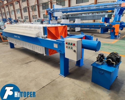 Automatic Hydraulic Compress Diaphragm Plate Membrane Filter Press for Wastewater Treatment