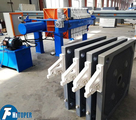870mm Plate 10m2 Membrane Filter Press 150 Liters Filter Chamber Volume