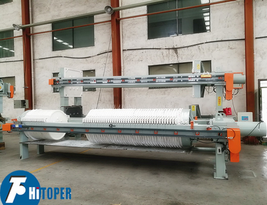 1.2-2.0Mpa Round Plate Filter Press For Kaolin Industry / Ceramic Clay Industry