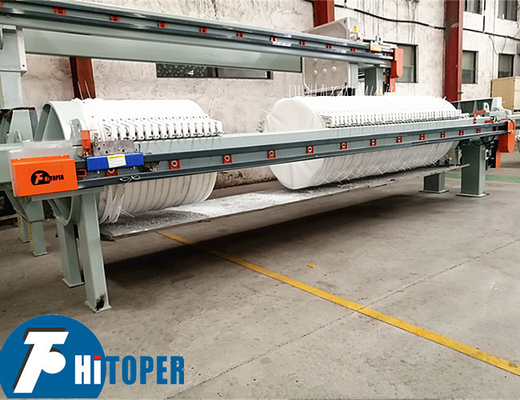 1.2-2.0Mpa Round Plate Filter Press For Kaolin Industry / Ceramic Clay Industry