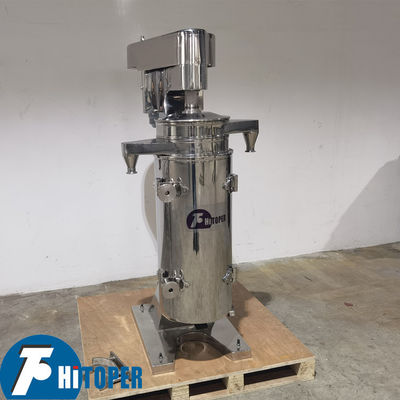 Stainless Steel Tubular Centrifuge with Adjustable Speed and Multiple Outlet Design for Industrial Separation Applications