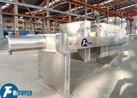 Chemical Slurry Stainless Steel Filter Press , 5m2 450mm Plate Frame Filter Press Unit