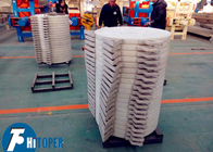 Industrial Round Plate Filter Press , Solid Liquid Separation Filter Press Unit