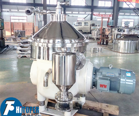 Dairy Industry Automatic Operation Disc Bowl Centrifuge For Milk Skimming