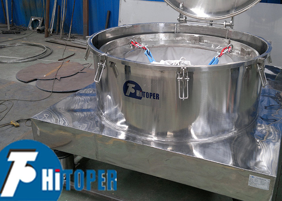 Upper Bag Hoist Discharge Chemical Water Treatment 280L Centrifuge Dewatering Separator