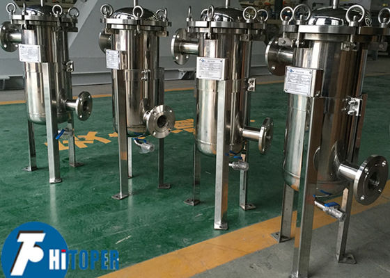 Industrial Bag Filter Housing Designed for High Flow Rates and Improved Filter Precision with Flexible Installation Styles