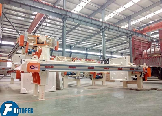 High Strength Acid Alkali Resistant Filter Cloths Automatic Filter Press For Industrial Wastewater Treatment