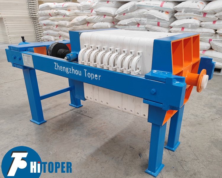 High Pressure Hydraulic Compress Slurry and Sludge Dewatering Industrial Filter Press for Chemical and Food Processing
