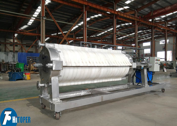 Round Plate and Frame Cotton Cake Filter Press for Chemical and Metallurgy Industries