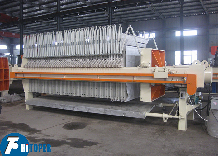 902L Chamber Volume Industrial Filter Press With Automatic Cake Discharge Of Filter Cloth Varicose System