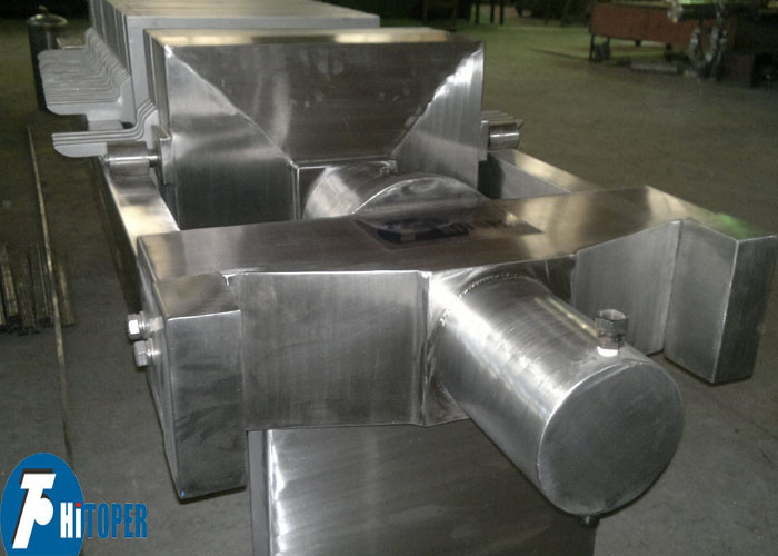 Stainless Steel Filter Press with Various Filter Media Options for Customizable Filtration