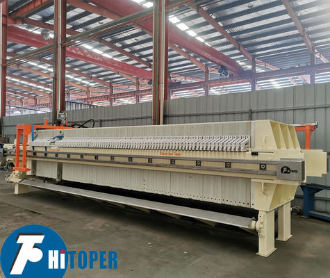 Máy in bộ lọc khoang thủy lực với máy đo áp suất tiếp xúc điện và các tính năng an toàn để hoạt động ổn định và an toàn