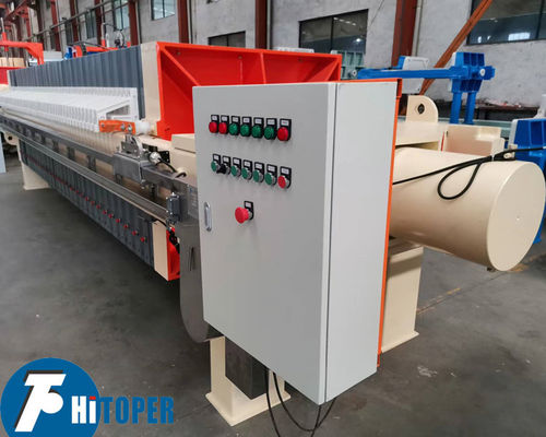 Máy báo lọc màng Thiết bị công nghiệp để tách chất lỏng rắn và hình thành bánh độ ẩm thấp với công suất động cơ 4kw