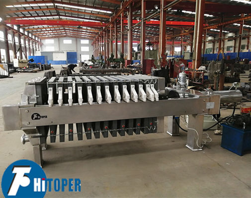 Máy in lọc màng có khả năng sản xuất bánh lọc với hàm lượng rắn tối đa và độ ẩm giảm cho công nghiệp