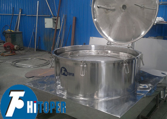 Máy ly tâm nền nền được thiết kế để nhập vật liệu thức ăn đầu và tách chất rắn lỏng trong xử lý nước hóa học