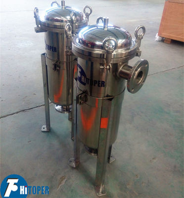 Bộ lọc túi thép không gỉ với hỗ trợ áp suất làm việc cao và dung lượng dòng chảy lớn để tách chất lỏng rắn